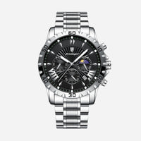 Silver/Black