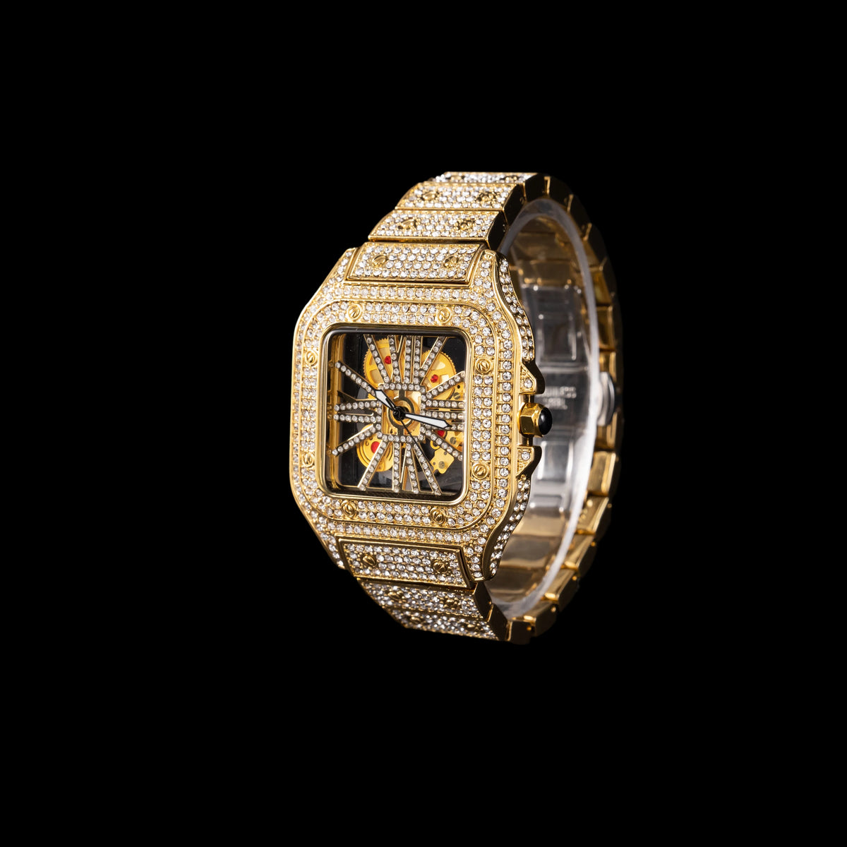 Skelly - Gold Skeleton - side view